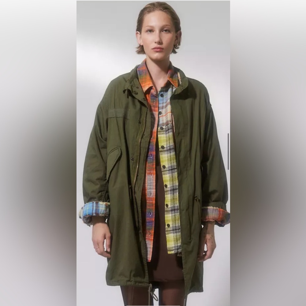 Urban Outfitters 
BDG Red, yellow and Blue Patchwork Plaid Shirt XS - Picture 6 of 16